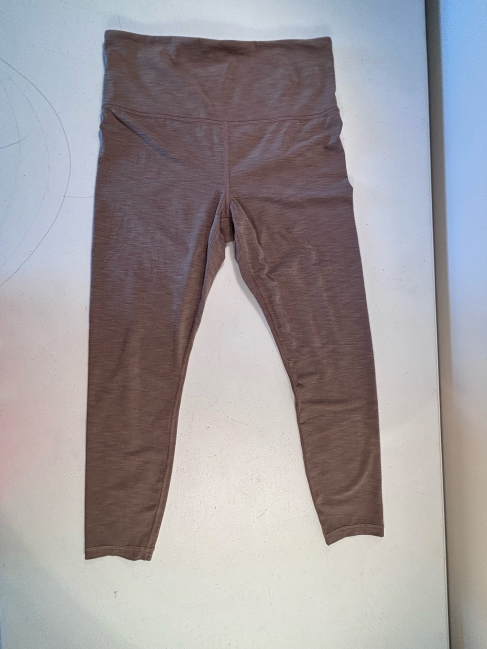 Athleta ultra high rise elevation 7/8 Leggings in mocha